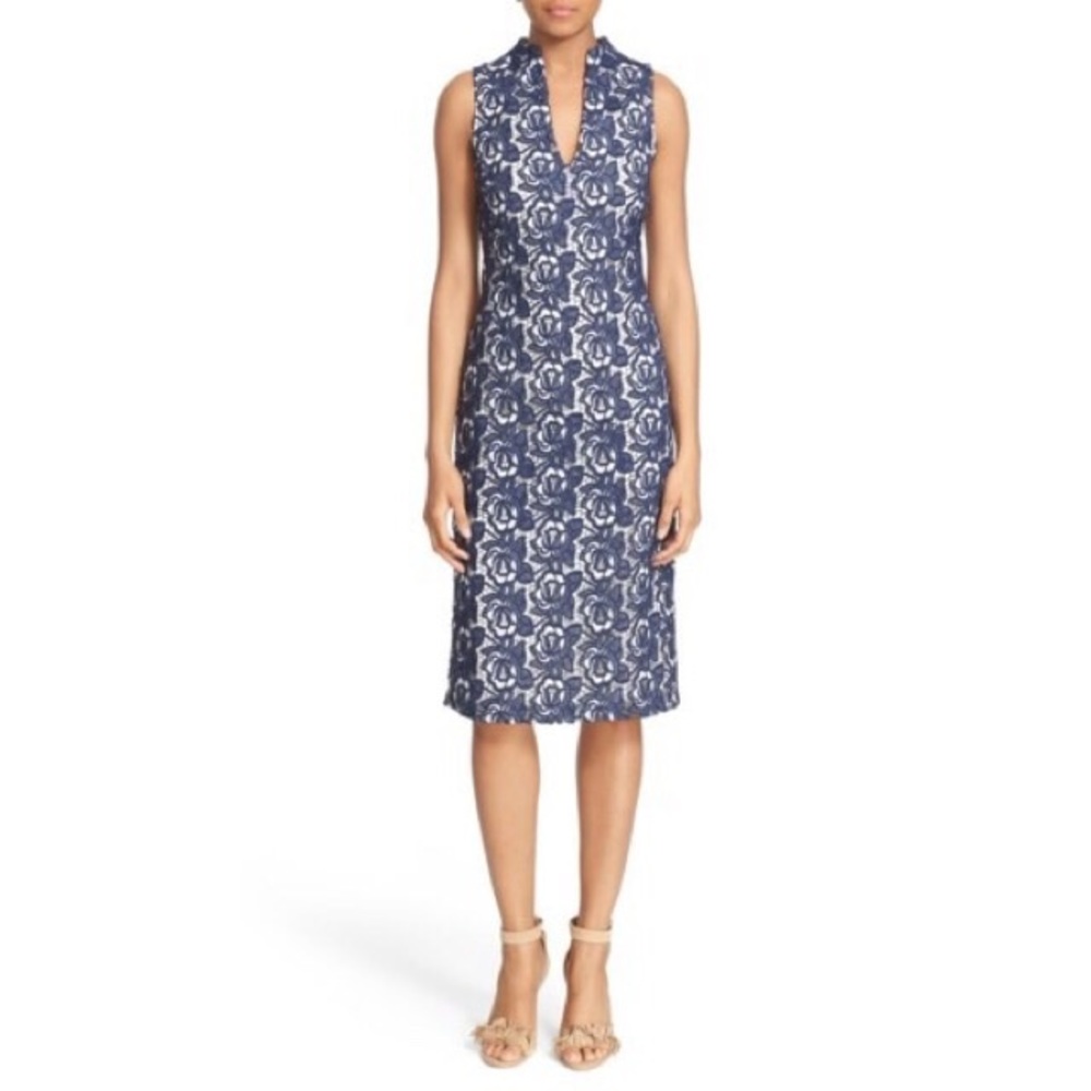 Alice + Olivia ✨ Sleeveless Lace Sheath Dress